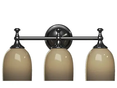 Pottery barn Mercer Triple Sconce 3D model