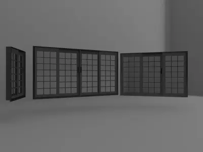 Sliding Doors 3D model