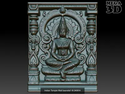 Indian Temple Wall basrelief Pack 240614