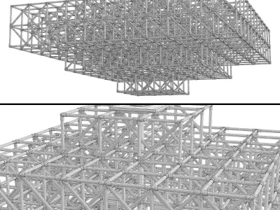 Gridlock Pendant - 4059  3D model