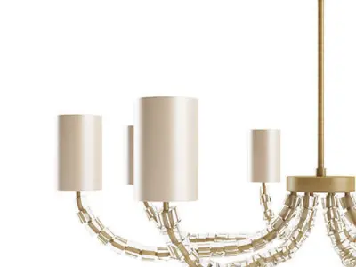 Chandelier by Porta Romana  Free 3D model