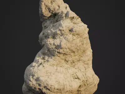 Sculpt stone F 3D model