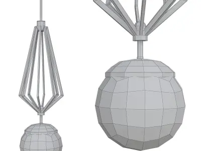 CHANDELIER GIGOLO 3d model Low-poly 3D model