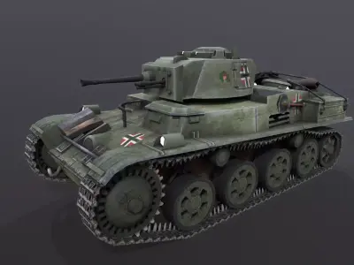 Toldi 1 Spring Edition Low-poly 3D model