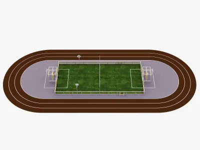 Multisports Stadium 3D model