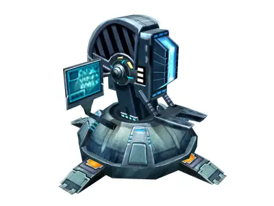 Robot-operating platform 01 3D model