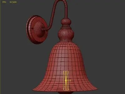 Wall Lamp LOFT HOUSE W-110 3D model