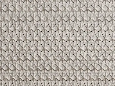 Beige Diamond Quilted Fabric Texture PBR Seamless Texture