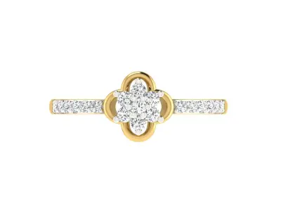 Women Ring  Render 3dm STL OBJ FBX Details 3D print model 18