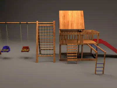 Playground Set 3D model
