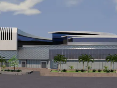 therapeutic center 3D model