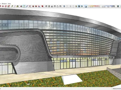 Sketchup Terminal B3 3D model