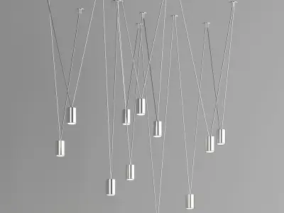 Match 2 pendant lighting 3D model