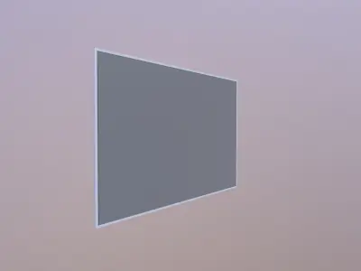 Steel Panel 3D model