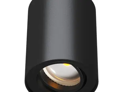 gu10 spotlight Low-poly 3D model