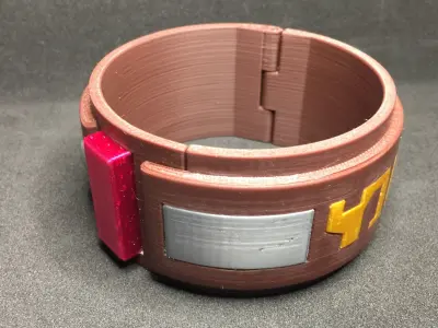 Blakes 7 Teleport Bracelet 3D print model