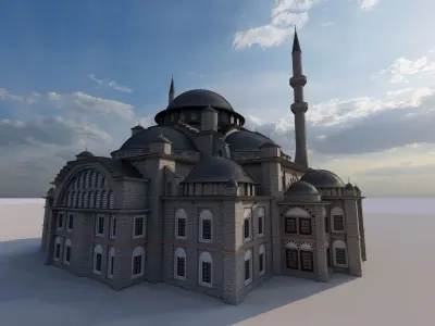 MOSQUE-Mosque 3D model