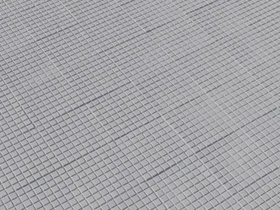 Square Mosaic Paver Grid PBR Texture Texture