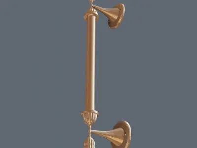 Door handle 3D model