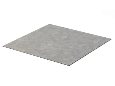 Concrete Base 24m x 24m Low-poly 3D model