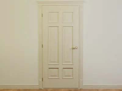 Classic Door  Free 3D model