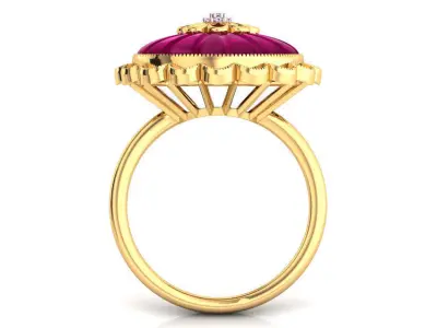 Rambagh Dome Ring 3D print model