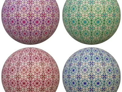 tile patterned 155-seamless-4k-pbr Texture