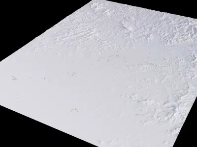 Dandong China City Landscape 3D Model 3D model