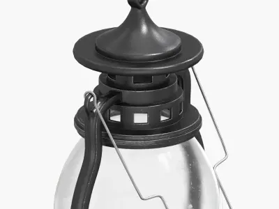 Old lantern 3D model