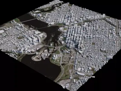 Ottawa - Canada 3D model