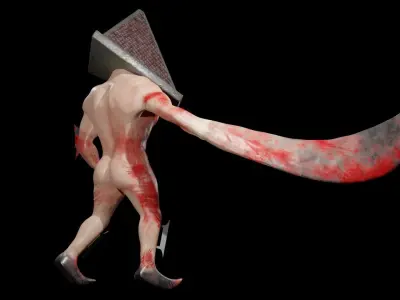 Pyrado monster 3D model