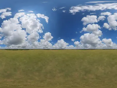 53 HDRI Marvelous Sky Panoramas Low-poly 3D model