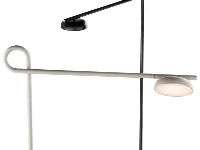 312 lighting fixtures 19 Northern Salto floor lamp by Gridy 3D model