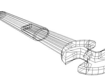 Mechanical Handtools - Pedal Renover 3D model