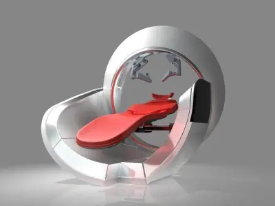 Robotic Surgeon  Low-poly 3D model