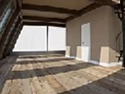 triangular house 3D model