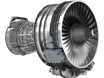  Turbofan Aircraft Engine CFM International CFM56 