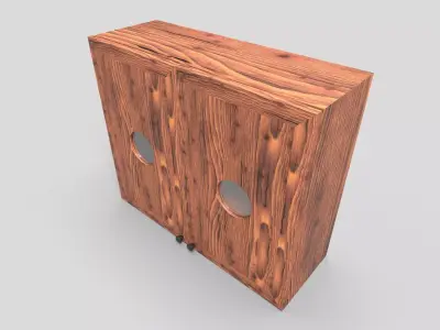 Kitchen Cabinet CG49 3D model