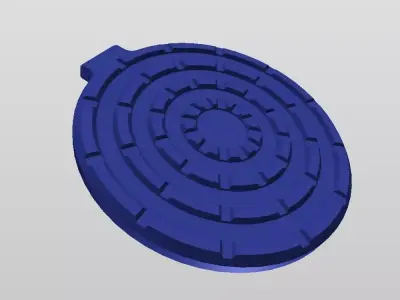 QI WIRELESS CHARGER STYLE 6 3D print model
