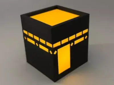 KAABA KABE HARAM MESCID HARAM HAARAM 3D print model