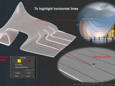 Heydar Aliyev Center 3D modeling  3D model