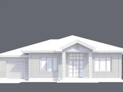 Bavarian House 3D model