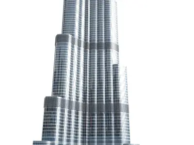 Burj Khalifa 3D model