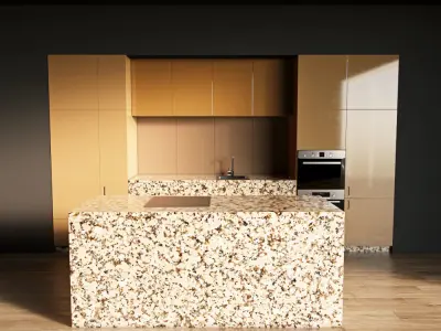 9-Kitchen9 glossy 1 3D model