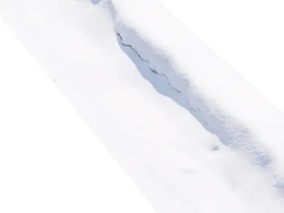 Mini snow cliff  3D model