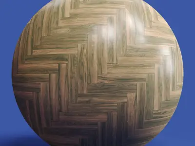 Parquet B - 2 Pattern - 5 Color - 8K - SBSAR Texture