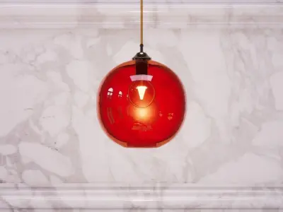 Pick-N-Mix Ball Large Pendant Light 3D model