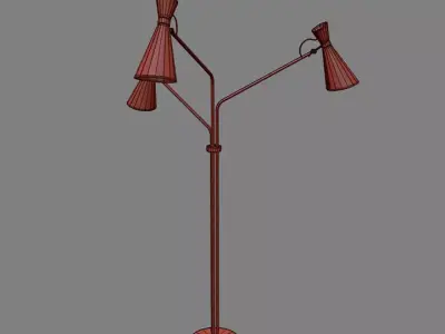Simone Suspension Lamp 3D model