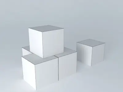 metal boxes Free 3D model