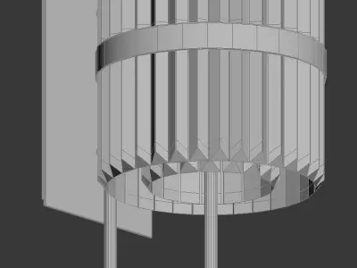 liberty ii wall 3D model